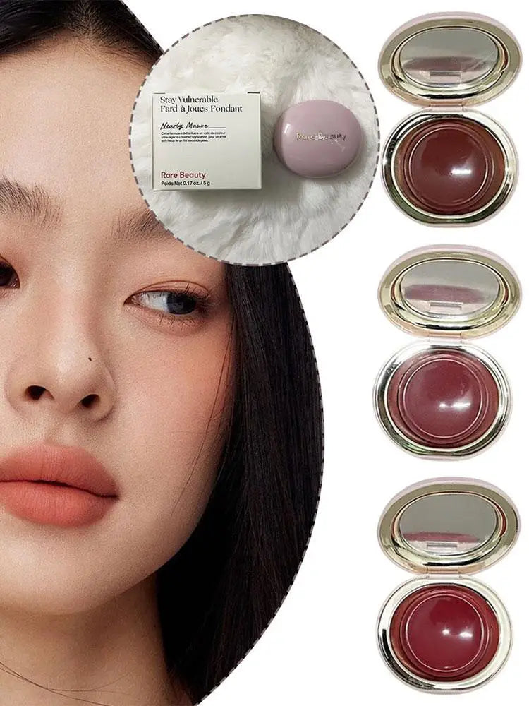 Rose Beauty Soft-Illuminating Powder Blush Liquid blush Waterproof Hydrating Glides On Smoothly For Natural Look Face Highlighte