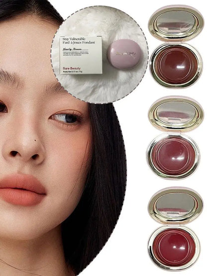 Rose Beauty Soft-Illuminating Powder Blush Liquid blush Waterproof Hydrating Glides On Smoothly For Natural Look Face Highlighte