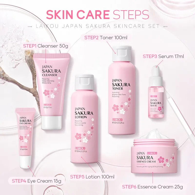 Kit Skincare Sakura