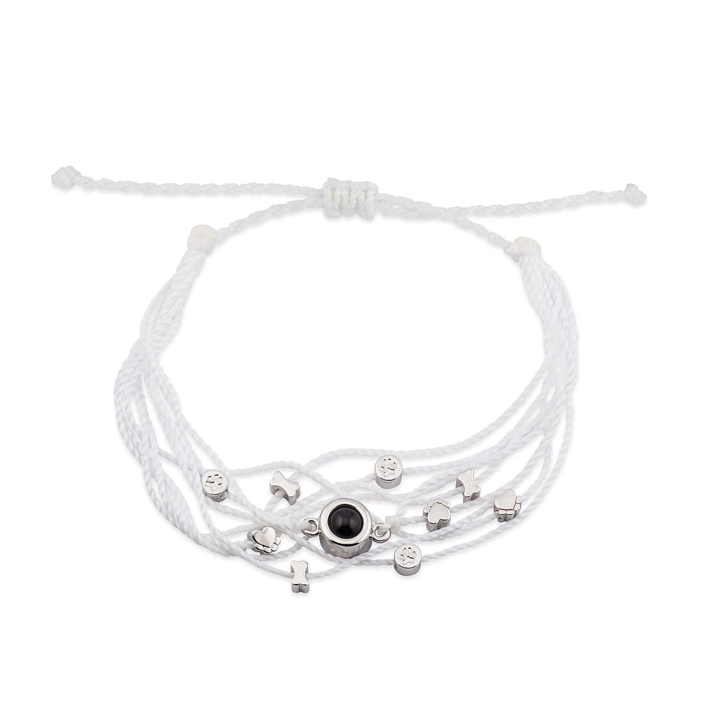 Personalized Photo Bracelet With Charms